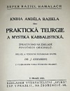 Kniha Anděla Raziela, čili, Praktická teurgie a mystika kabbalistická