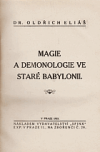 Magie a demonologie ve staré Babylonii