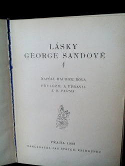 Lásky George Sandové