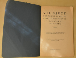 VII. Sjezd Ústřední jednoty Československých šachistů v Brně 1921