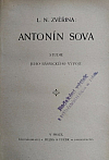 Antonín Sova: studie jeho básnického vývoje