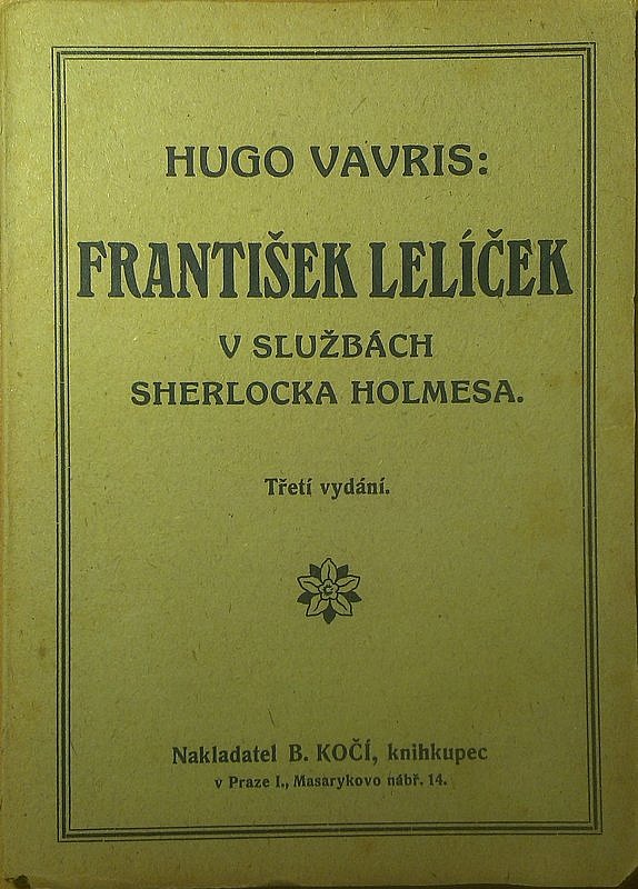František Lelíček v službách Sherlocka Holmesa