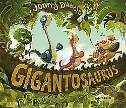 Gigantosaurus obálka knihy