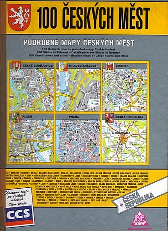 100 českých měst. Podrobné mapy českých měst