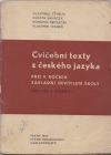 Cvičební texty z českého jazyka