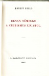 Renan, Německo a atheismus XIX. stol.
