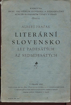 Literární Slovensko let padesátých až sedmdesátých
