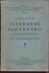 Literární Slovensko let padesátých až sedmdesátých