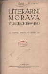 Literární Morava v letech 1849 - 1885