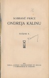 Sobrané práce Ondreja Kalinu II.