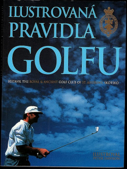 Ilustrovaná pravidla golfu obálka knihy