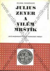 Julius Zeyer a Vilém Mrštík