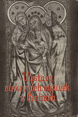 Výstava církevních výšivek v Čechách obálka knihy