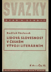 Lidová slovesnost v českém vývoji literárním