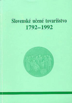 Slovenské učené tovarišstvo 1792-1992 obálka knihy