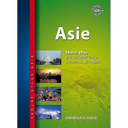 Asie - školní atlas