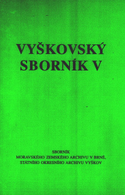 Vyškovský sborník V.