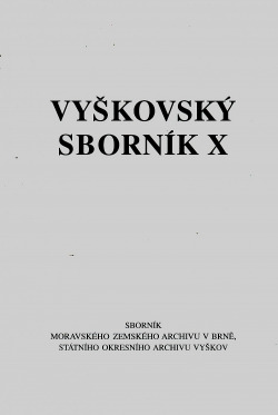 Vyškovský sborník X.