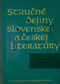 Stručné dejiny slovenskej a českej literatúry