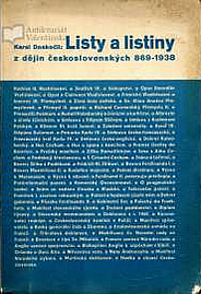 Listy a listiny z dějin československých 869-1938