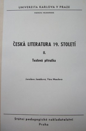 Česká literatura 19. století II. - Textová příručka