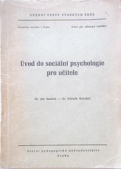 Úvod do sociální psychologie pro učitele