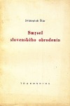 Smysel slovenského obrodenia