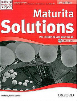 Maturita solutions 2nd Edition Pre-Intermediate Workbook with audio CD Pack
