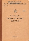 Vojenský německo-český slovník
