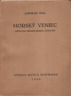 Horský veniec : Antológia súčasnej srbskej literatúry