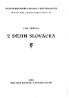 Z dějin Slovácka