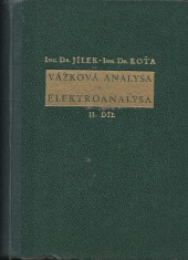 Vážková analysa a elektroanalysa II. díl