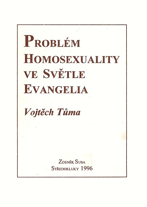 Problém homosexuality ve světle evangelia