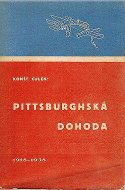 Pittsburghská dohoda (1918-1938)