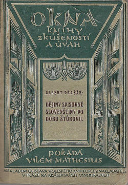 Dějiny spisovné slovenštiny po dobu Štúrovu