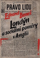 Londýn a sociální poměry v Anglii