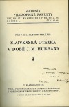 Slovenská otázka v době J. M. Hurbana