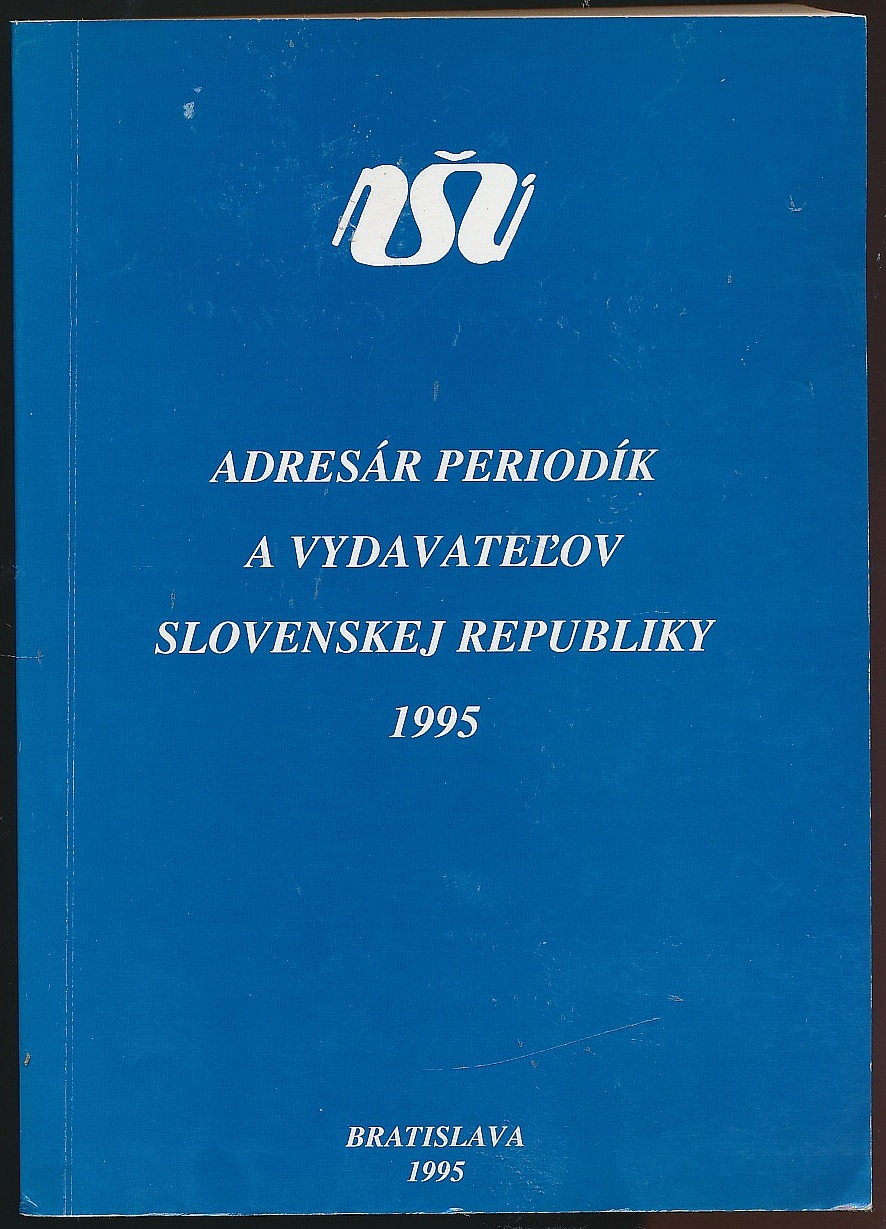Adresár periodík a vydavateľov Slovenskej republiky 1995