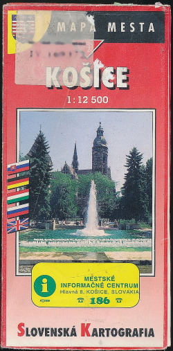 Košice 1:12500 - mapa mesta