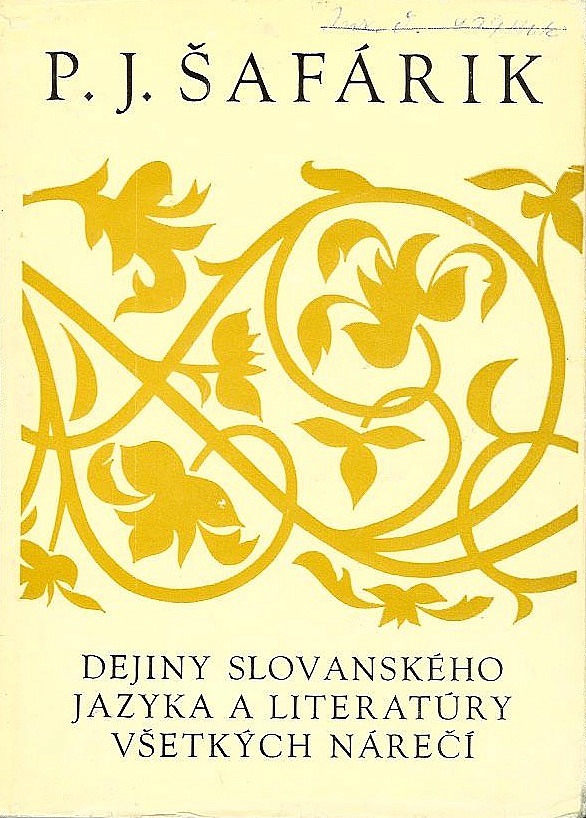Dejiny slovanského jazyka a literatúry všetkých nárečí