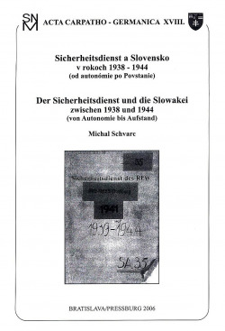 Sicherheitsdienst a Slovensko v rokoch 1938-1944