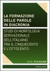 La formazione delle parole in diacronia. Studi di morfologia derivativa dell'italiano tra il Cinquecento e l'Ottocento