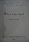 Mechanická technologie II.