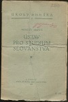 Ústav pro studium Slovanstva