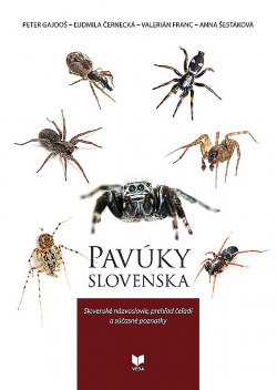Pavúky Slovenska obálka knihy