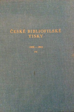 České bibliofilské tisky IV.