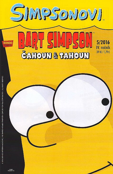 Bart Simpson 05/2016: Čahoun a tahoun