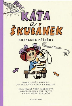 Káťa a Škubánek - komiks obálka knihy