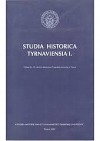 Studia historica Tyrnaviensia I.