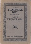 Florencké noci a Listy z Helgolandu